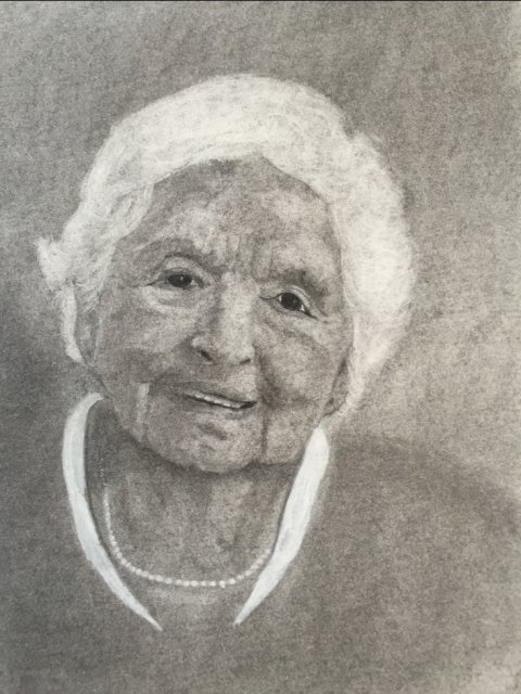 Portrættegning, Regitze Schmidt