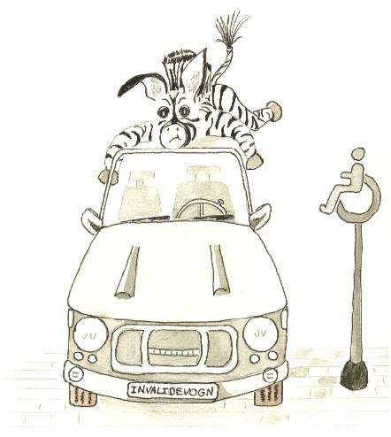 Regitze Schmidt - Parkeringsskilt, handicappede EdF